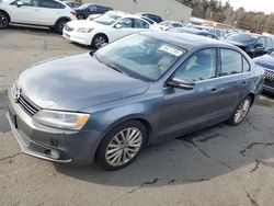 Salvage cars for sale at Exeter, RI auction: 2011 Volkswagen Jetta SEL