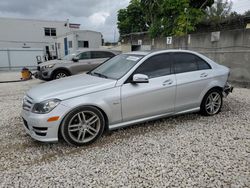 Salvage Cars with No Bids Yet For Sale at auction: 2012 Mercedes-Benz C 250