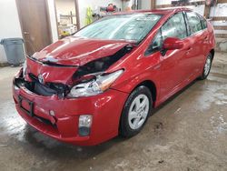 Salvage cars for sale at Pekin, IL auction: 2011 Toyota Prius