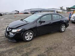 Salvage cars for sale at San Diego, CA auction: 2014 Honda Civic LX