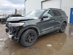 Salvage cars for sale at Bowmanville, ON auction: 2022 Ford Explorer Timberline