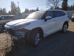 Toyota Highlander salvage cars for sale: 2023 Toyota Highlander Hybrid Limited