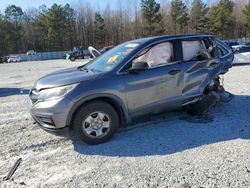 Salvage cars for sale at Gainesville, GA auction: 2016 Honda CR-V LX