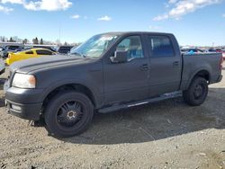 Salvage cars for sale at Antelope, CA auction: 2005 Ford F150 Supercrew