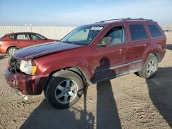 Salvage cars for sale at Greenwood, NE auction: 2008 Jeep Grand Cherokee Laredo