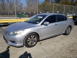 Salvage cars for sale at Waldorf, MD auction: 2013 Honda Accord LX