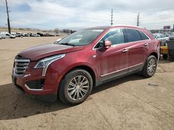 Salvage cars for sale at Colorado Springs, CO auction: 2017 Cadillac XT5 Luxury