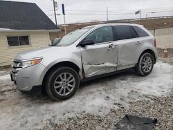 Salvage cars for sale at Northfield, OH auction: 2014 Ford Edge Limited