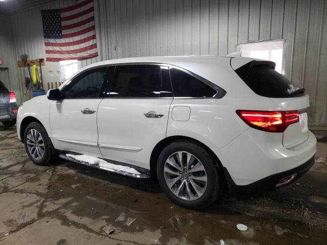 2015 Acura MDX Technology