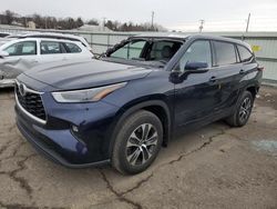 Salvage cars for sale at Pennsburg, PA auction: 2022 Toyota Highlander XLE