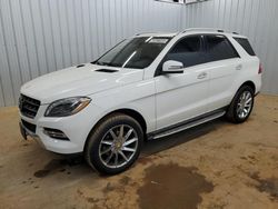 Salvage cars for sale at Mocksville, NC auction: 2015 Mercedes-Benz ML 350 4matic