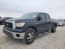 Salvage cars for sale from Copart Taylor, TX: 2007 Toyota Tundra Double Cab SR5