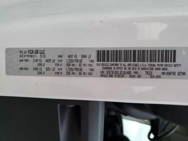 2018 Dodge RAM Promaster 2500 2500 High