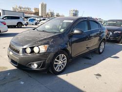 Salvage cars for sale at New Orleans, LA auction: 2015 Chevrolet Sonic LT