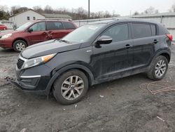 Salvage cars for sale at York Haven, PA auction: 2015 KIA Sportage LX