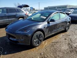 Salvage cars for sale at Chicago Heights, IL auction: 2024 Tesla Model 3