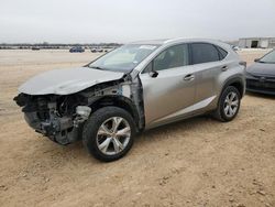 Salvage cars for sale at San Antonio, TX auction: 2017 Lexus NX 200T Base