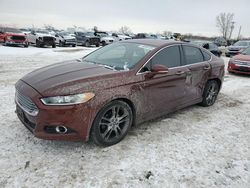 Carros con título limpio a la venta en subasta: 2016 Ford Fusion Titanium