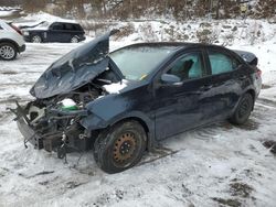 Salvage cars for sale at Marlboro, NY auction: 2017 Toyota Corolla L