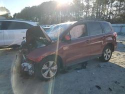 Salvage cars for sale at Seaford, DE auction: 2016 Subaru Forester 2.5I Limited