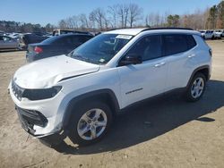 Salvage cars for sale at Hampton, VA auction: 2023 Jeep Compass Latitude