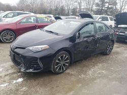 Salvage cars for sale at North Billerica, MA auction: 2017 Toyota Corolla L