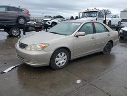 Vehiculos salvage en venta de Copart Cleveland: 2002 Toyota Camry LE