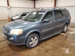 Chevrolet Uplander Incomplete salvage cars for sale: 2007 Chevrolet Uplander Incomplete