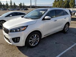 Salvage cars for sale at Rancho Cucamonga, CA auction: 2016 KIA Sorento SX