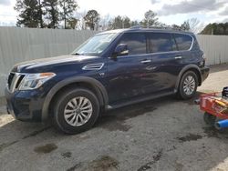 Salvage cars for sale at Greenwell Springs, LA auction: 2020 Nissan Armada SV