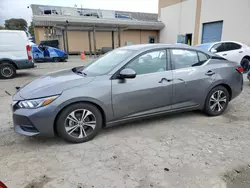 Salvage cars for sale at Hayward, CA auction: 2021 Nissan Sentra SV