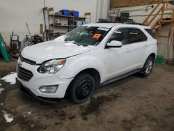 Salvage cars for sale at Ham Lake, MN auction: 2016 Chevrolet Equinox LT