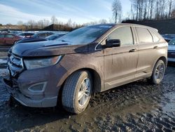 Salvage cars for sale at Duryea, PA auction: 2018 Ford Edge SEL