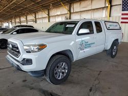 Salvage cars for sale at Phoenix, AZ auction: 2018 Toyota Tacoma Access Cab