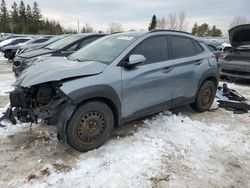 Salvage cars for sale at Bowmanville, ON auction: 2019 Hyundai Kona SEL