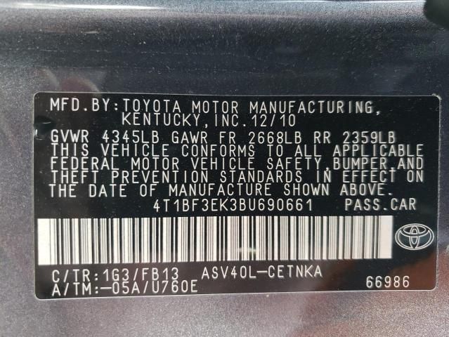 2011 Toyota Camry Base