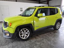 Jeep salvage cars for sale: 2018 Jeep Renegade Latitude