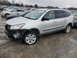 Chevrolet salvage cars for sale: 2016 Chevrolet Traverse LS