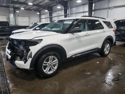 Salvage cars for sale at Ham Lake, MN auction: 2020 Ford Explorer XLT