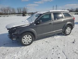 Salvage cars for sale at Barberton, OH auction: 2020 Dodge Journey SE