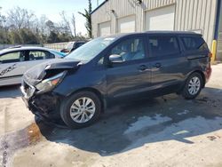 Salvage cars for sale at Savannah, GA auction: 2016 KIA Sedona LX