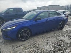 Salvage cars for sale at Wayland, MI auction: 2023 Hyundai Elantra N Line