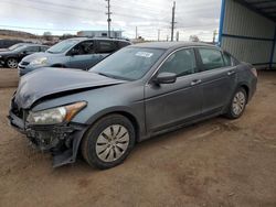 Salvage cars for sale at Colorado Springs, CO auction: 2012 Honda Accord LX