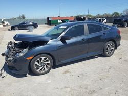 Salvage cars for sale from Copart Homestead, FL: 2018 Honda Civic LX