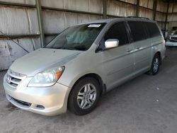 Vehiculos salvage en venta de Copart Phoenix, AZ: 2007 Honda Odyssey EXL