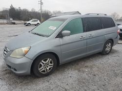 Salvage cars for sale at York Haven, PA auction: 2006 Honda Odyssey EX