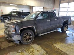 Salvage cars for sale at Indianapolis, IN auction: 2015 Chevrolet Silverado K1500 LT