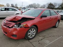 Vehiculos salvage en venta de Copart Moraine, OH: 2011 Toyota Camry Base