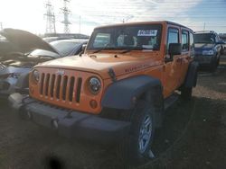 Jeep Wrangler Unlimited Sport salvage cars for sale: 2013 Jeep Wrangler Unlimited Sport