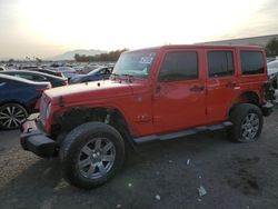 Salvage cars for sale at Las Vegas, NV auction: 2016 Jeep Wrangler Unlimited Sahara